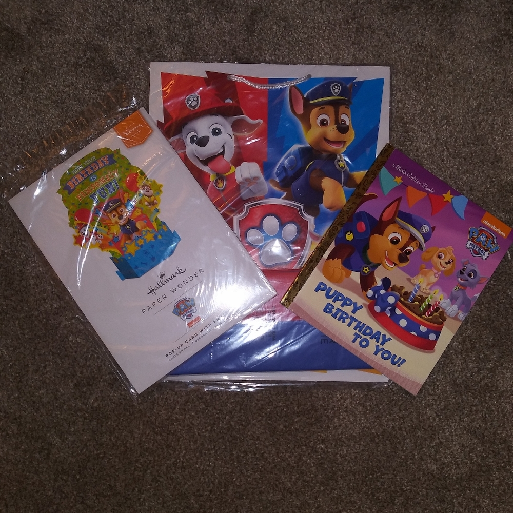 Brand new paw patrol birthday bundle.